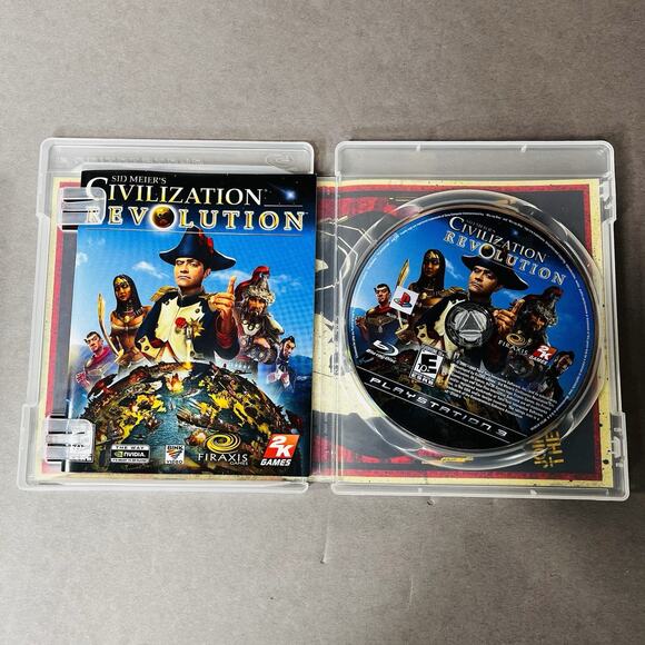 Sid Meier's Civilization Revolution (Sony PlayStation 3, PS3 2008) With Manual - Picture 3 of 4